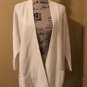 Pendleton cardigan ivory sweater women’s large